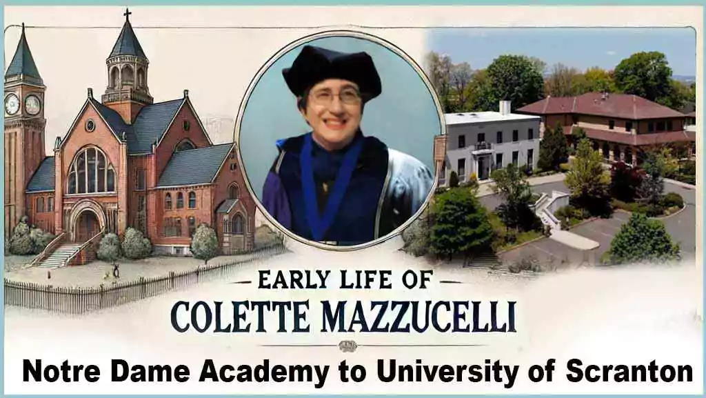 Early life of professor Colette Mazzucelli