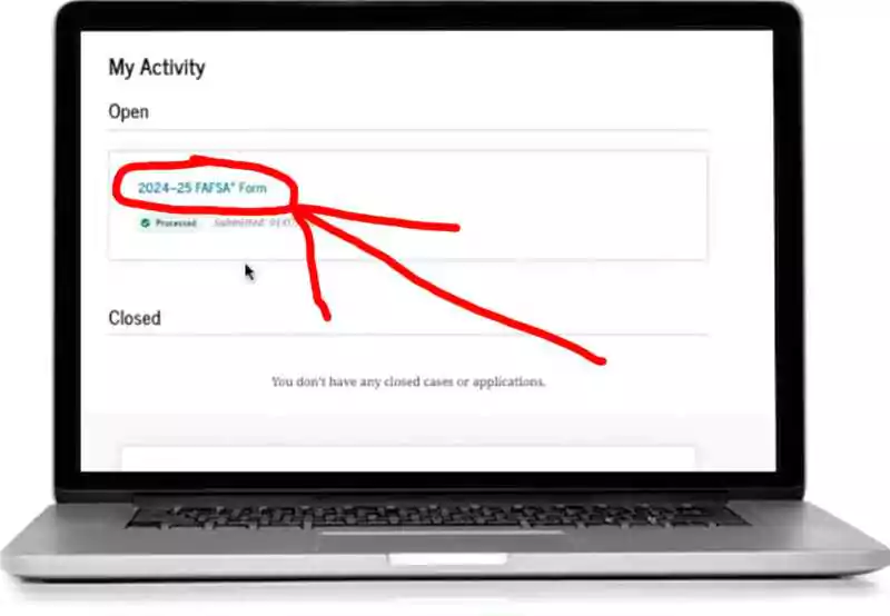 Download FAFSA Submission Summary STEP 4