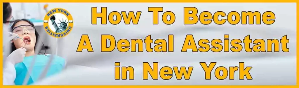 Become A Dental Assistant in New York