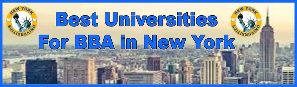 Best Universities For BBA in New York