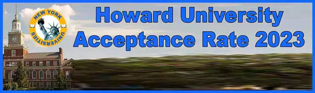 Howard University acceptance rate